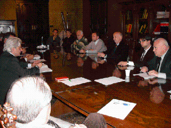 Un momento dell'incontro sulla Mantova - Cremona Un momento dell'incontro sulla Mantova - Cremona