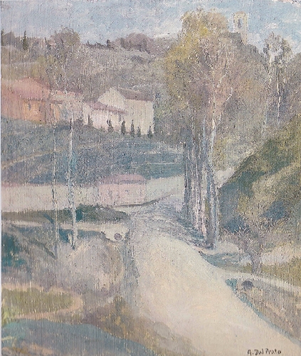 Alessandro Dal Prato, 1942, paesaggio
