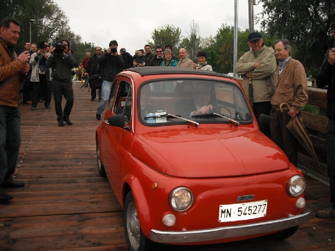 Il "500" sul ponte