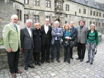 Il presidente Pastacci con il presidente della Provincia di Paderborn Muller Il presidente Pastacci con il presidente della Provincia di Paderborn Muller