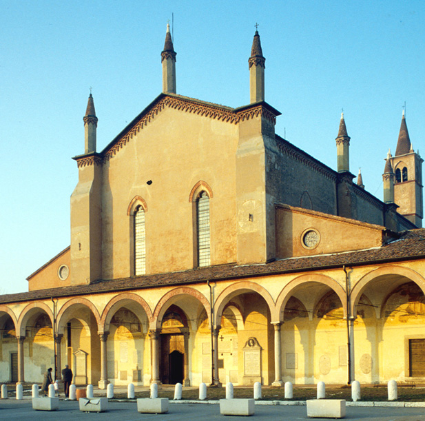 Vista Santuario delle Grazie di Curtatone - foto Provincia di Mantova