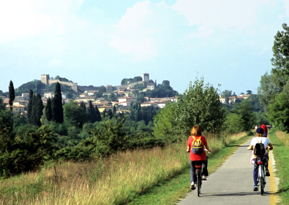 Vista ciclabile - foto Provincia di Mantova