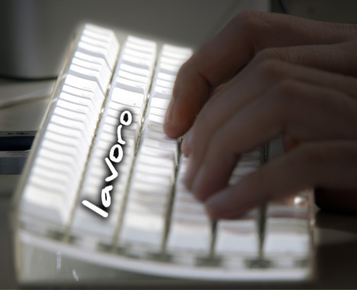 Immagine di una tastiera da computer
