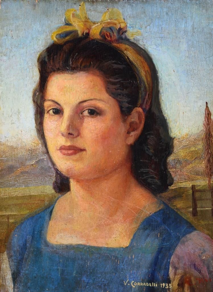 Giovane romana(rit.di Adriana),1944