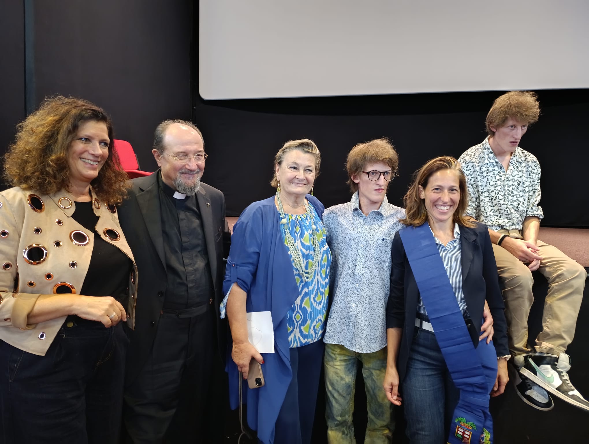 La presentazione del film con i protagonisti