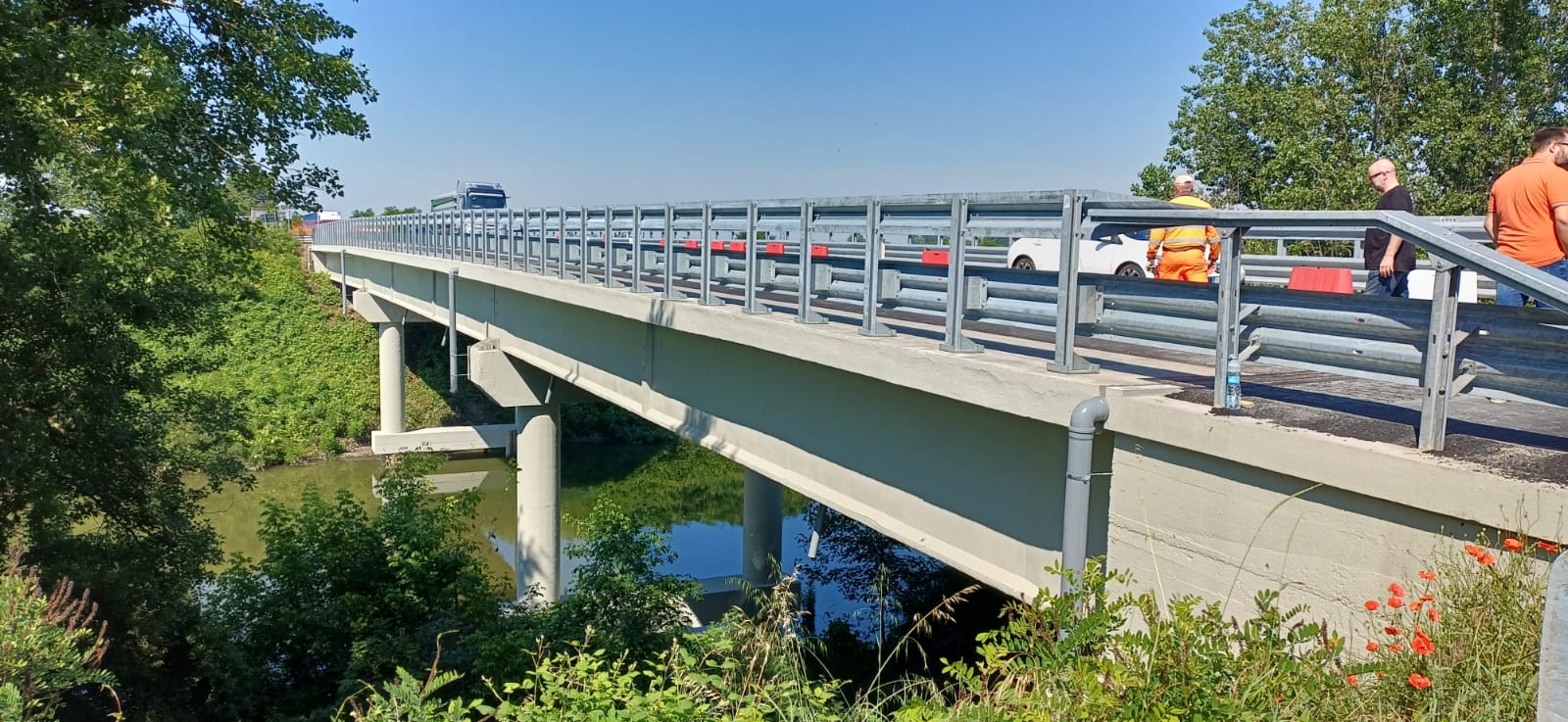 Conclusi i lavori di consolidamento al ponte sul Mincio a Roncoferraro .jpg