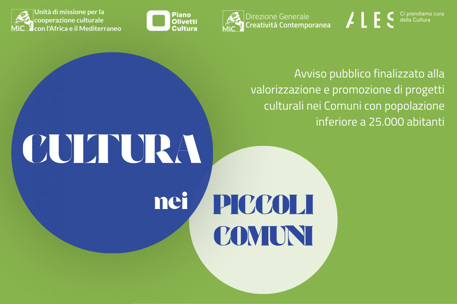 Cultura nei piccoli Comuni